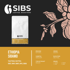 Ethiopia Sidamo (100% Arabica) - Freshly Roasted Coffee