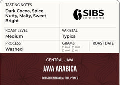 Java Arabica (100% Arabica) - Freshly Roasted Coffee