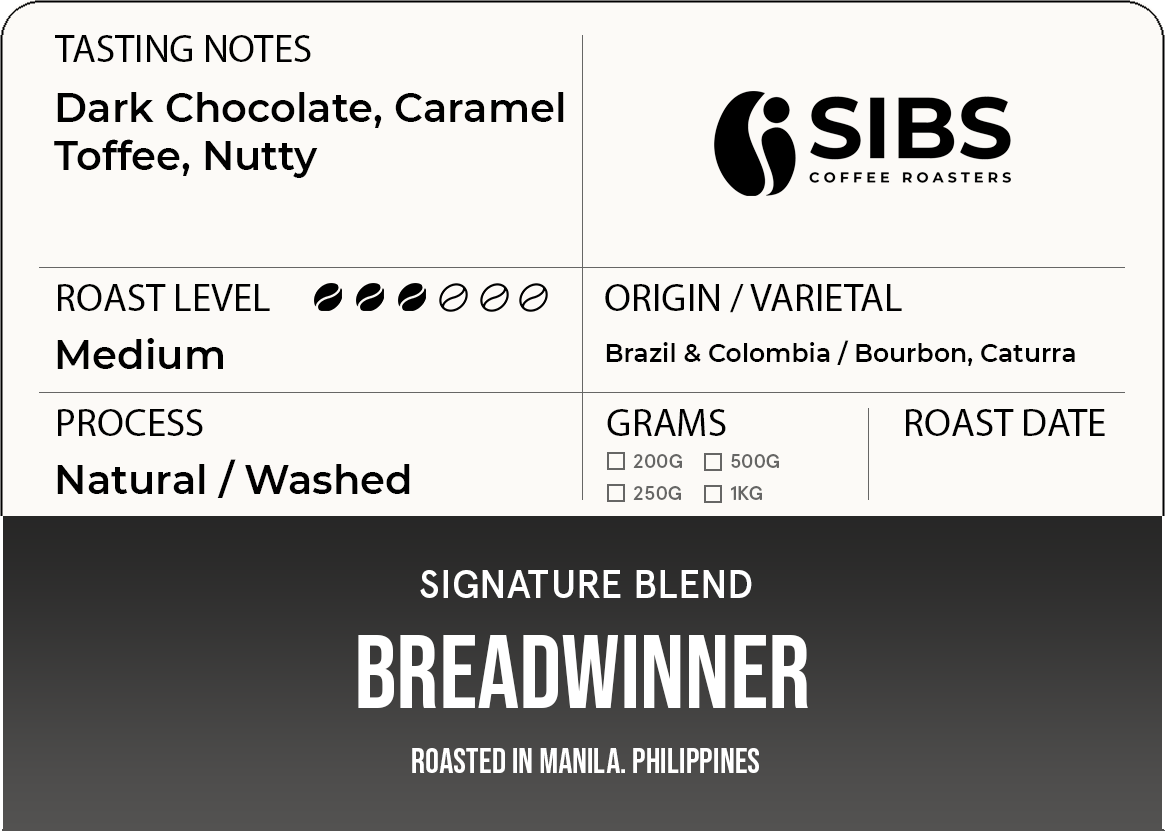 SIBS SIGNATURE BLEND - Freshly Roasted Coffee