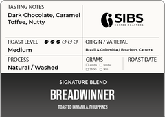 SIBS SIGNATURE BLEND - Freshly Roasted Coffee