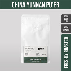 China Yunnan Pu'er (100% Arabica) - Freshly Roasted Coffee