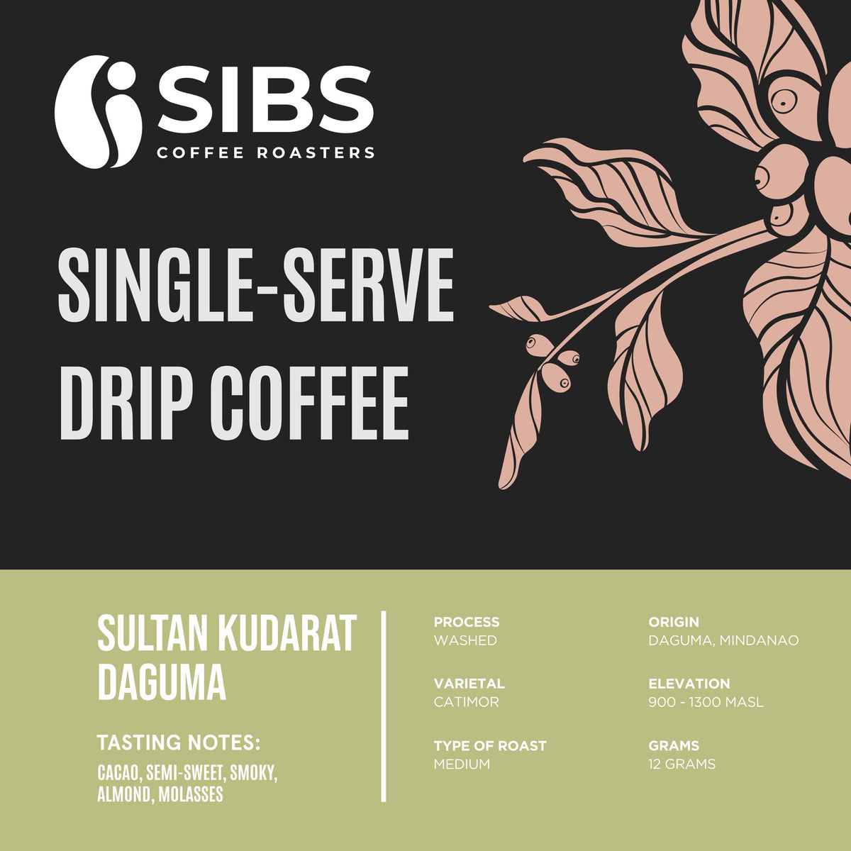 Single-serve Drip Coffee Sibs Varieties (set of 12grams 7x Drip)