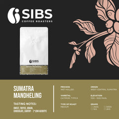 Sumatra Mandheling (100% Arabica) - Freshly Roasted Coffee
